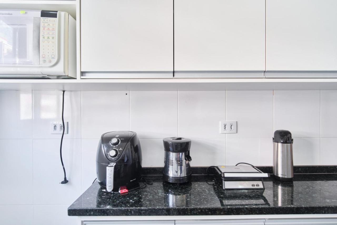 Apartamento A 100 Metros Da Praia, Bem Localizado, Com Ar Condicionado E Wi-Fi -23 - Edificio Lenamar II Ubatuba Exterior foto
